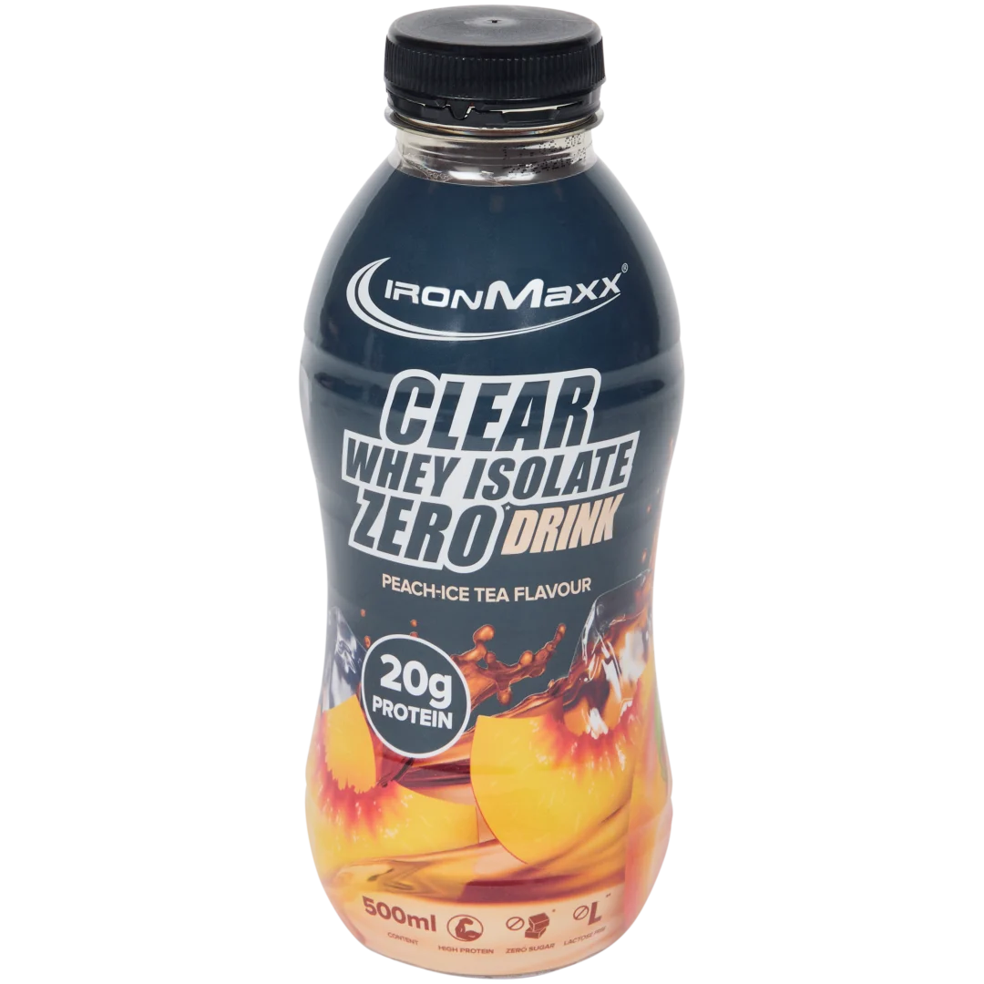 IronMaxx whey drank IJsthee Perzik 1