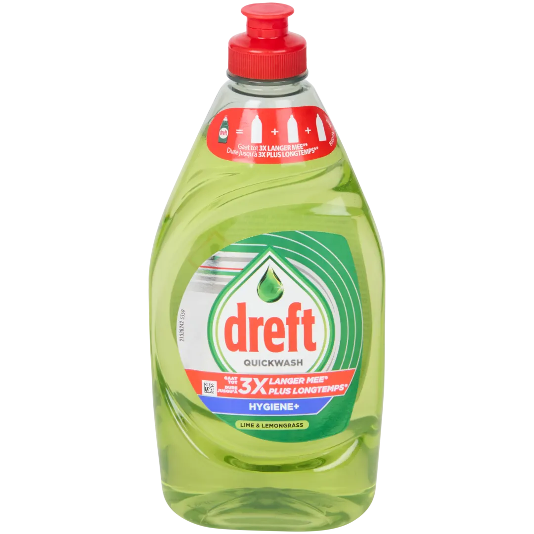 Liquide vaisselle Dreft Quickwash Citron vert & Citronnelle