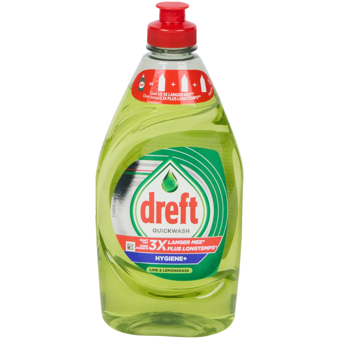Dreft Quickwash afwasmiddel Limoen & Citroengras