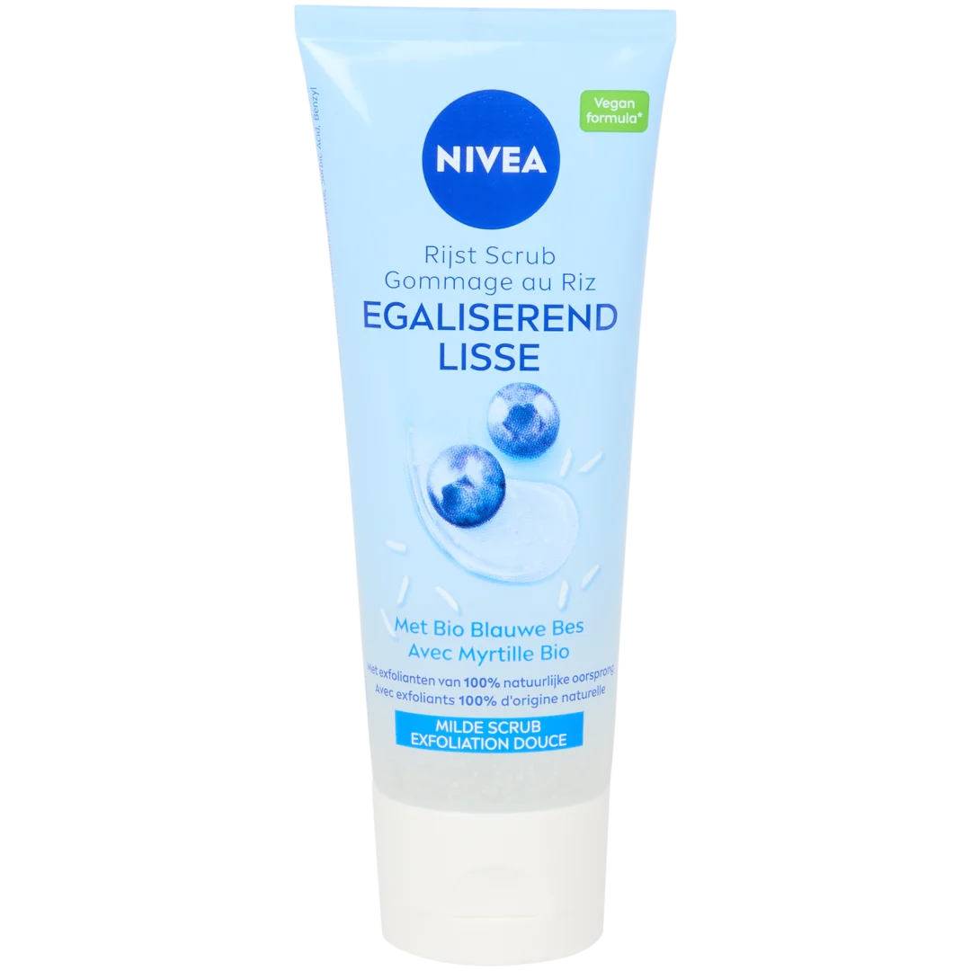 Nivea gezichtsscrub met rijst