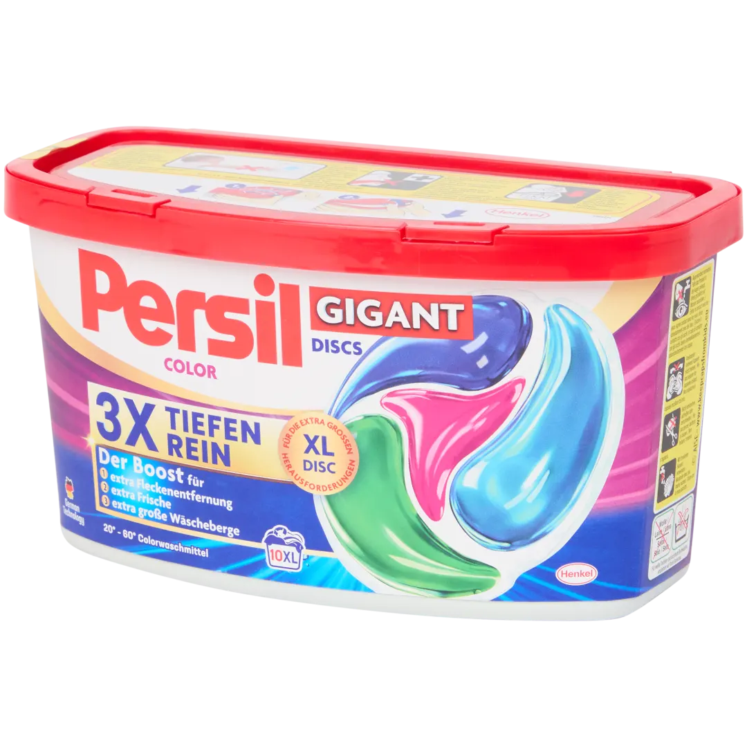Persil Gigant Discs Waschmittelkapseln Color