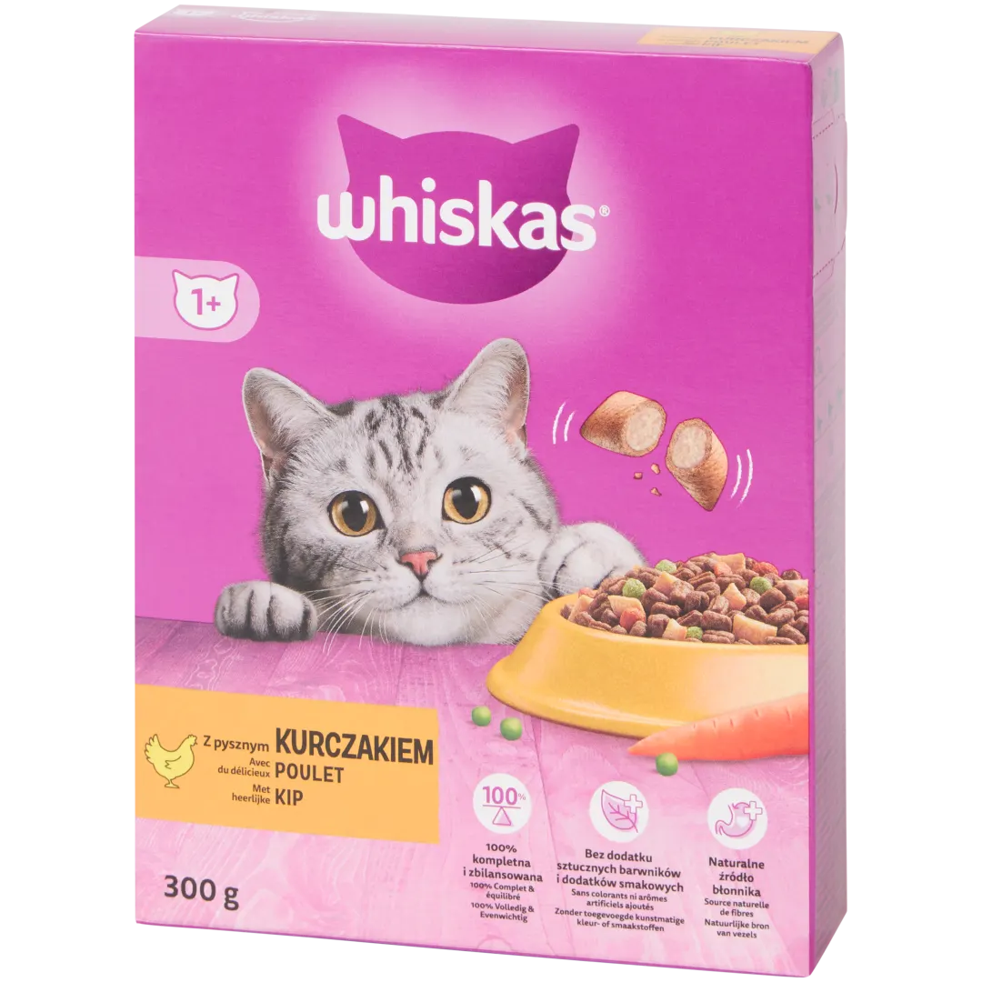 Croquettes pour chats Whiskas Poulet 1