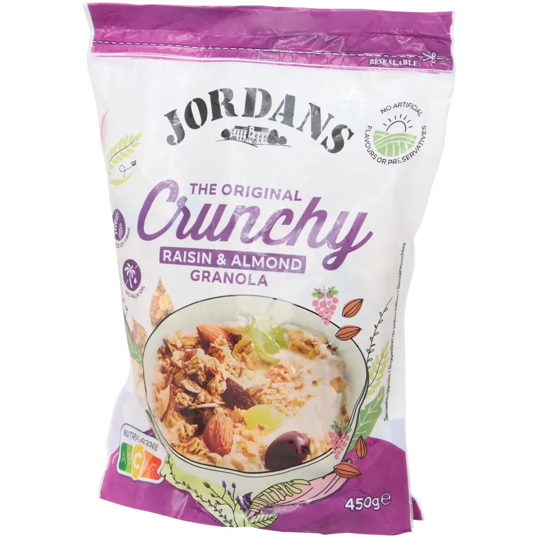 Granola croustillant Jordans Raisin & Amande