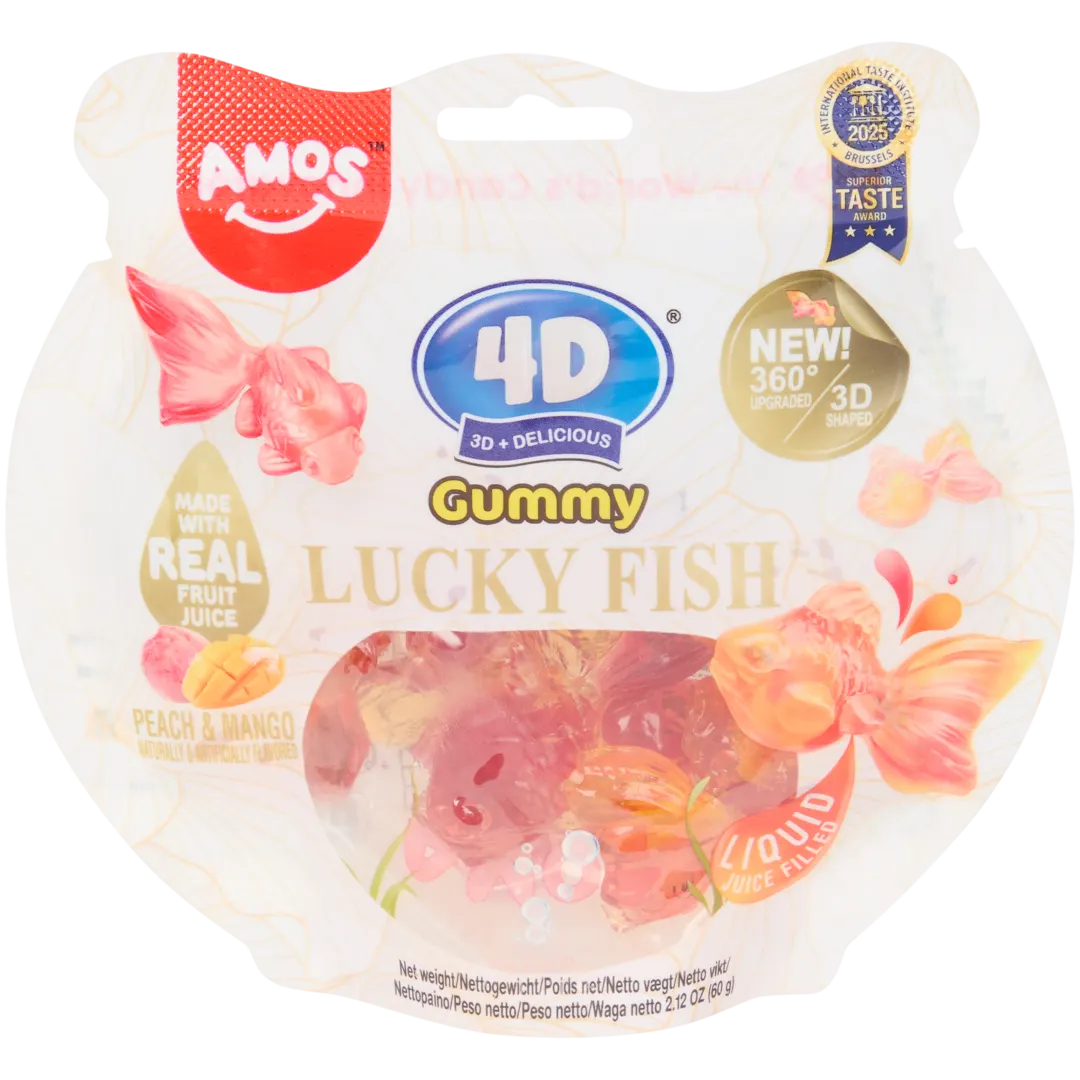 Amos 4D gummy Lucky Fish