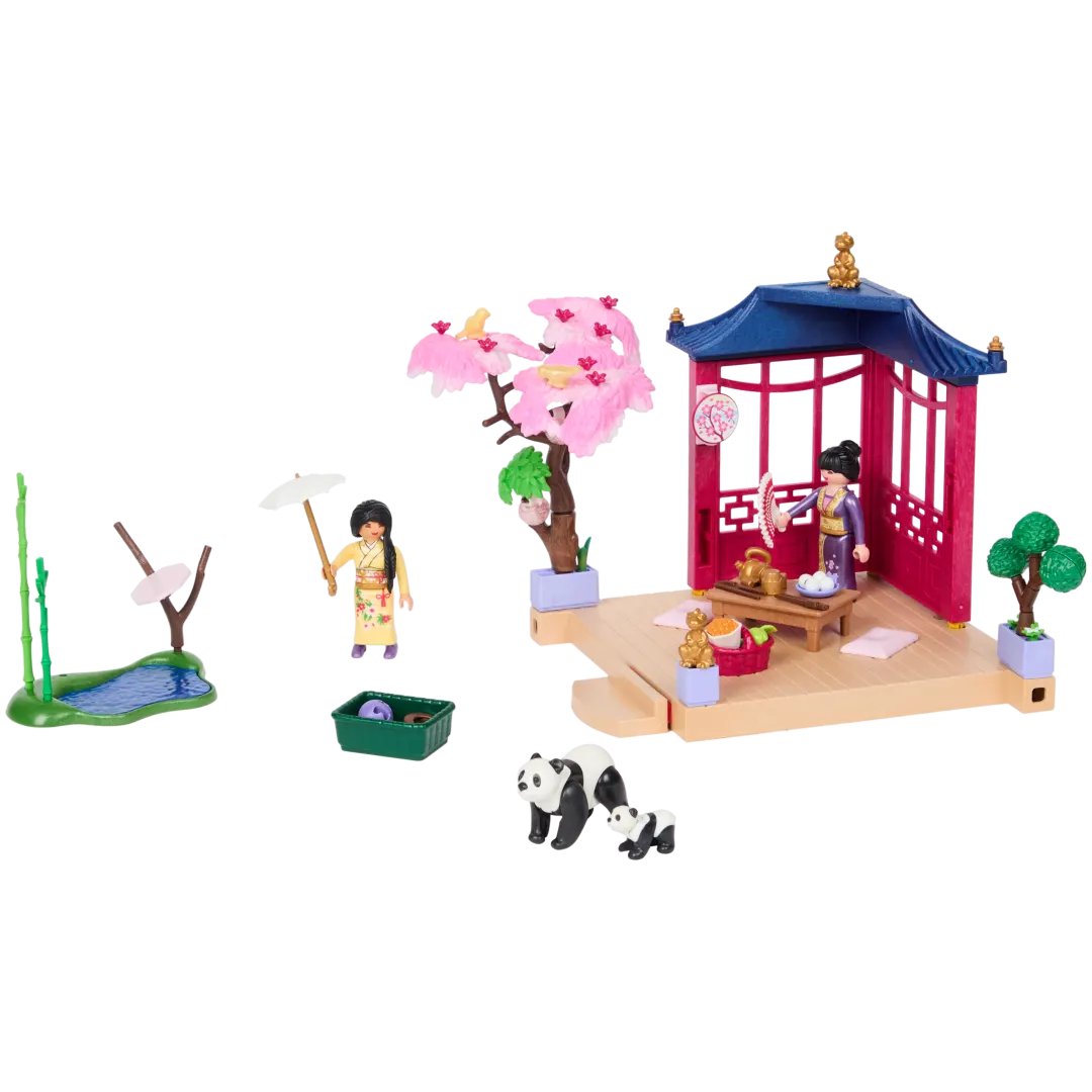 Playmobil Asiatischer Garten mit Pandas