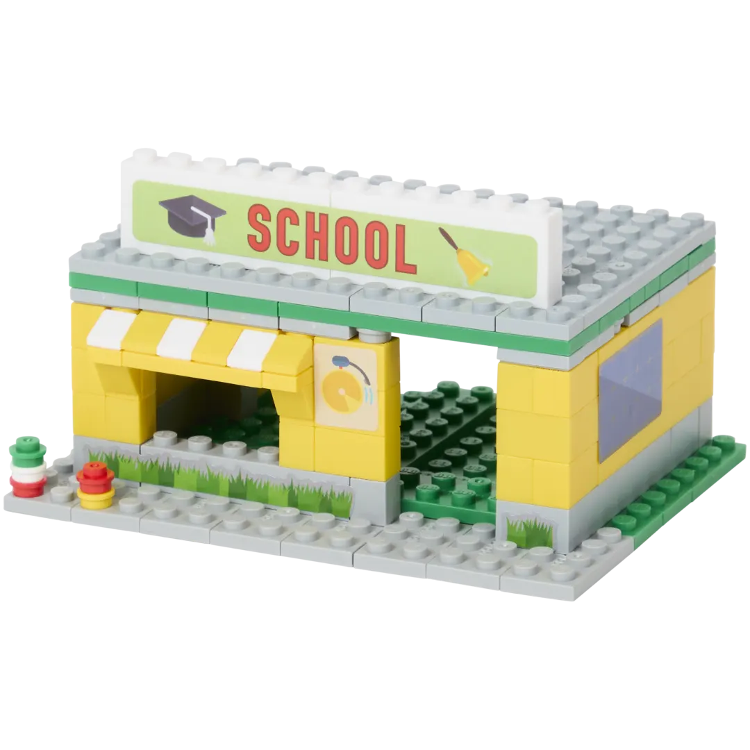 BiOBUDDi bouwset Green Village School