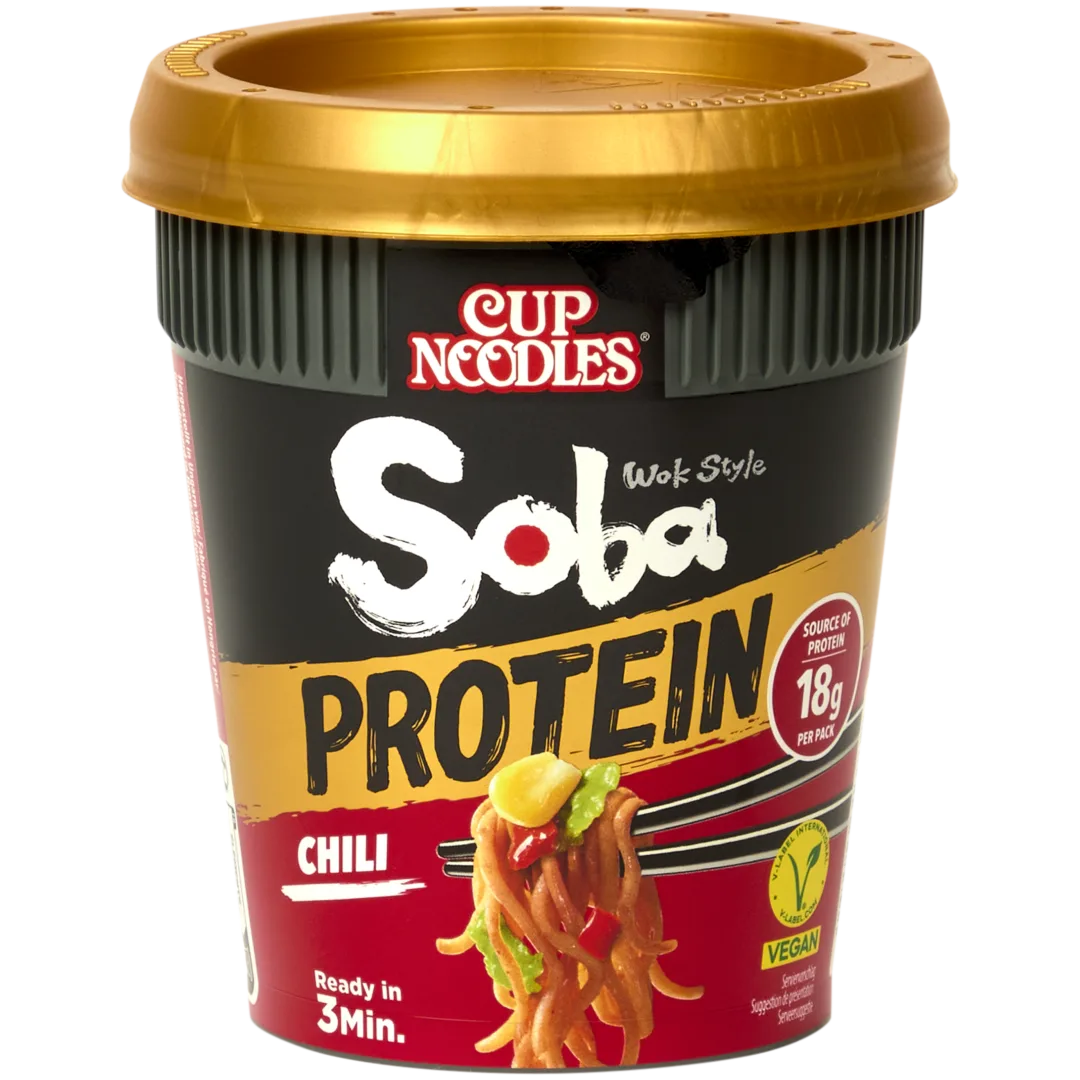 Soba proteïne noodles Chili