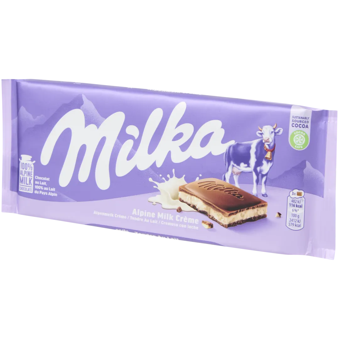 Milka Alpine Milk Crème