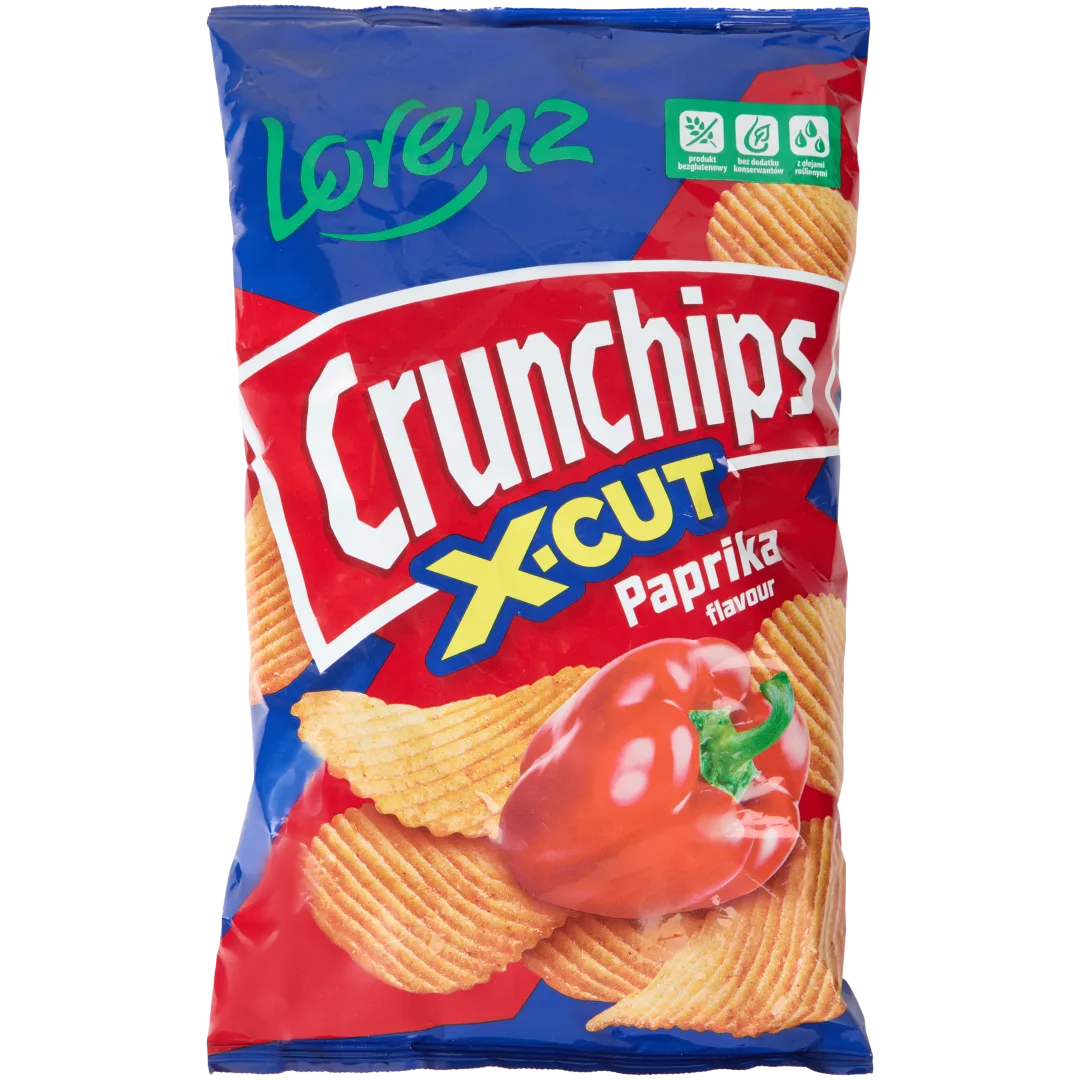 Lorenz Crunchips X-Cut Paprika 1