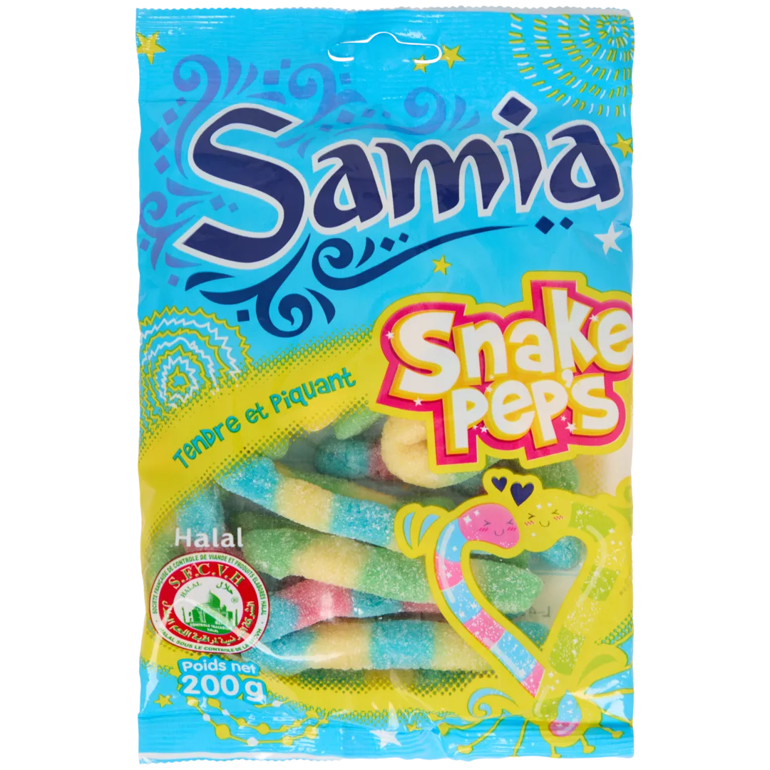 Vers acidulés Samia