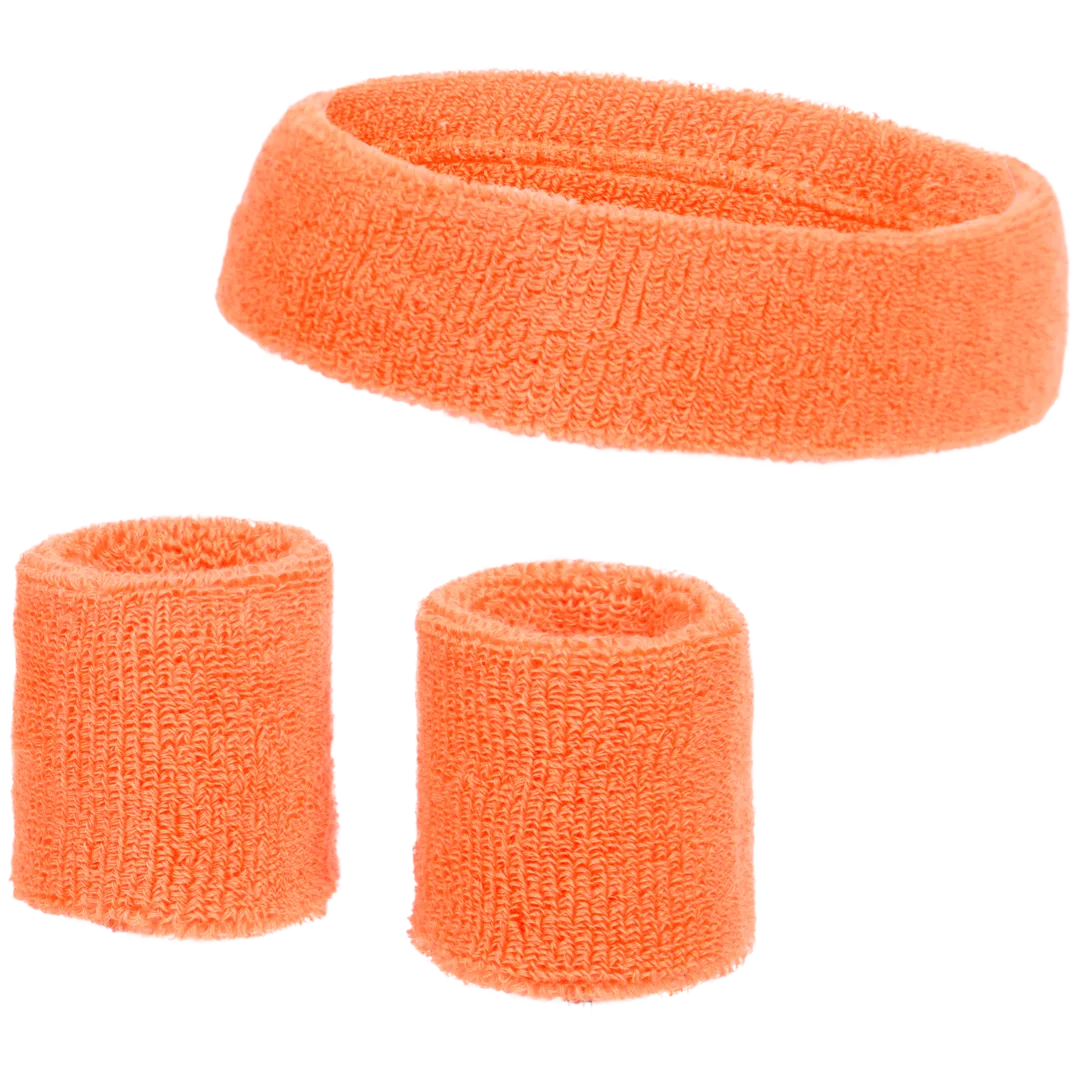 Neon hoofd- en polsband 1