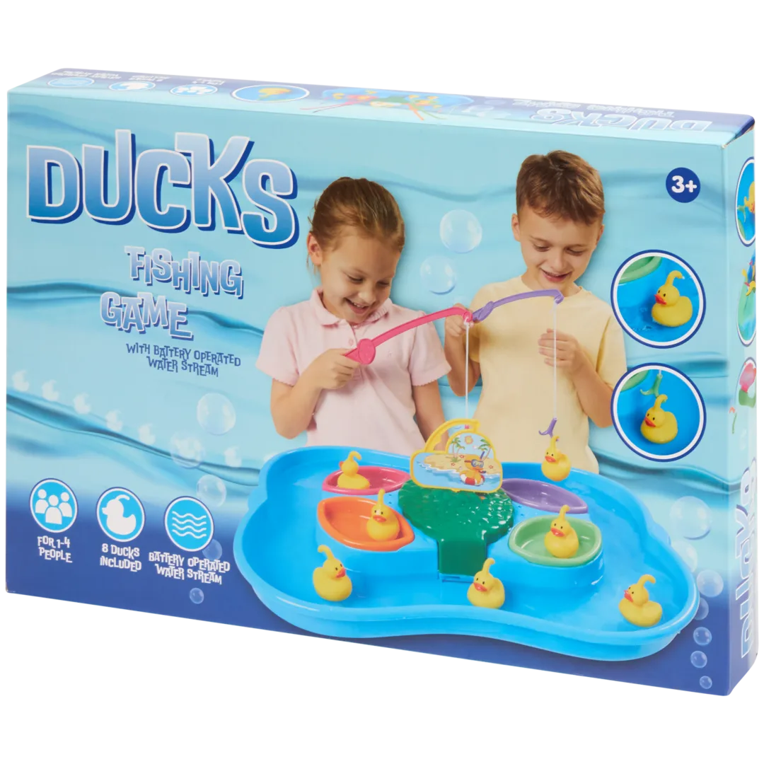 Eendjes vissen waterspel