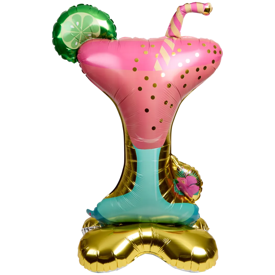 Ballon mylar tropical XXL Avec 4
