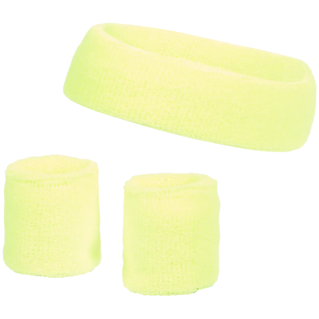 Neon hoofd- en polsband 3