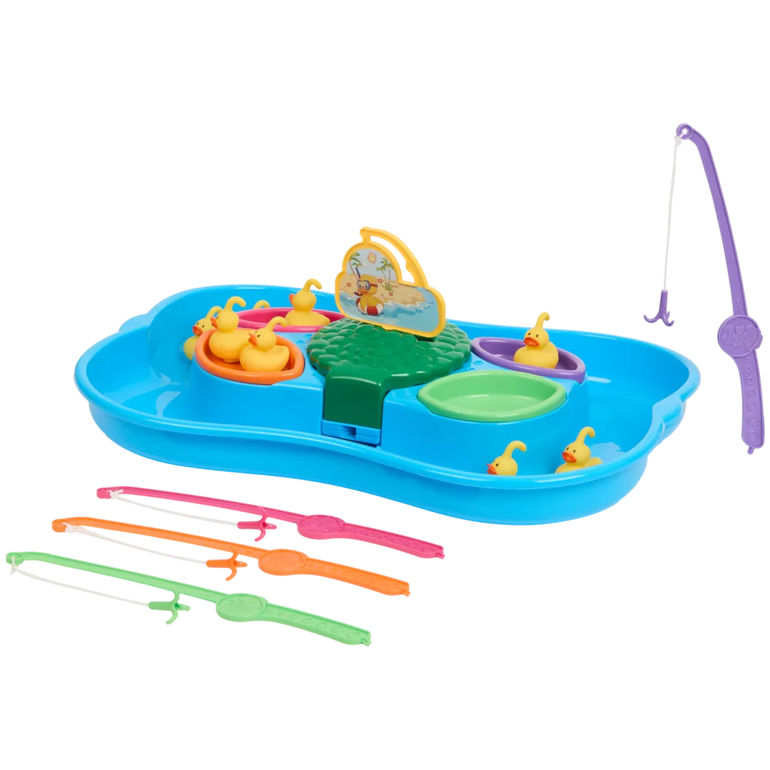 Eendjes vissen waterspel