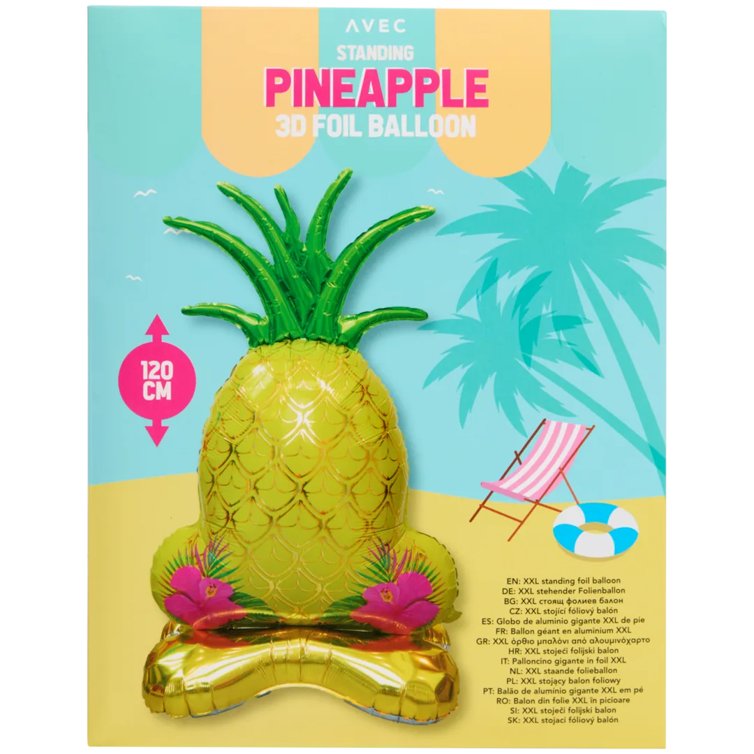 Ballon mylar tropical XXL Avec 6