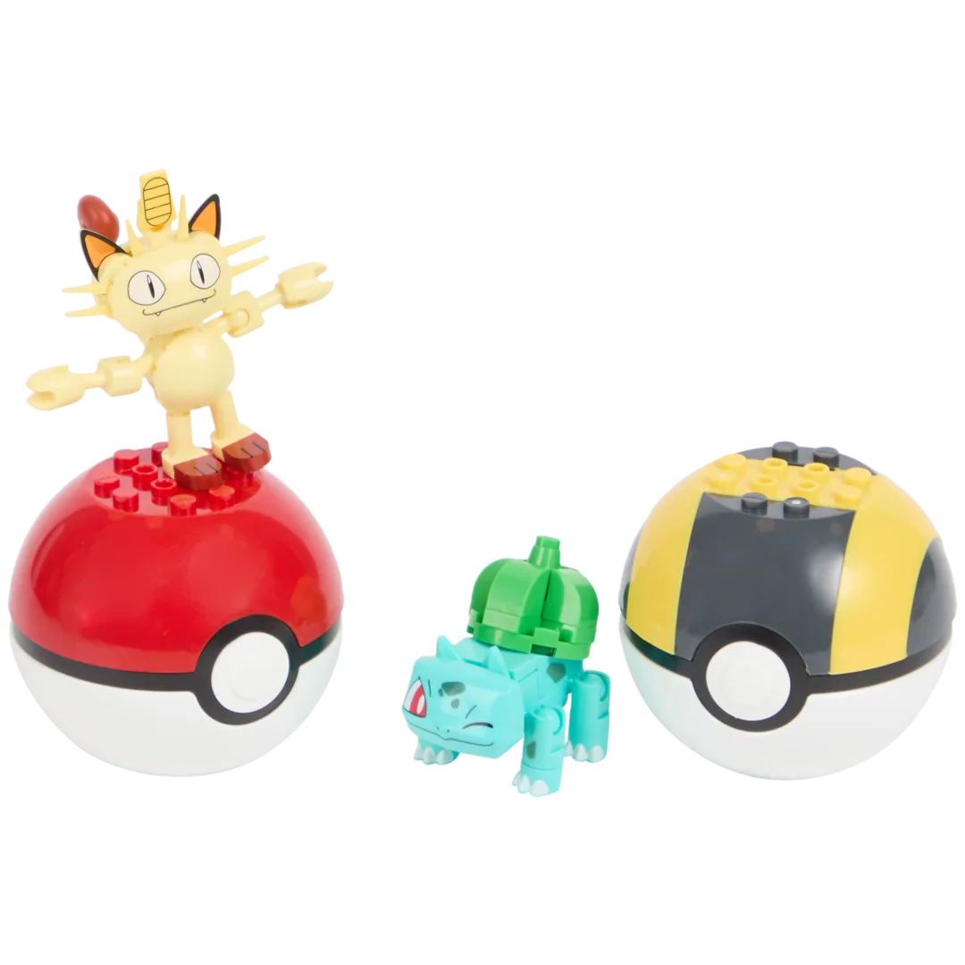 Pokémon Pokébälle mit Pokémons