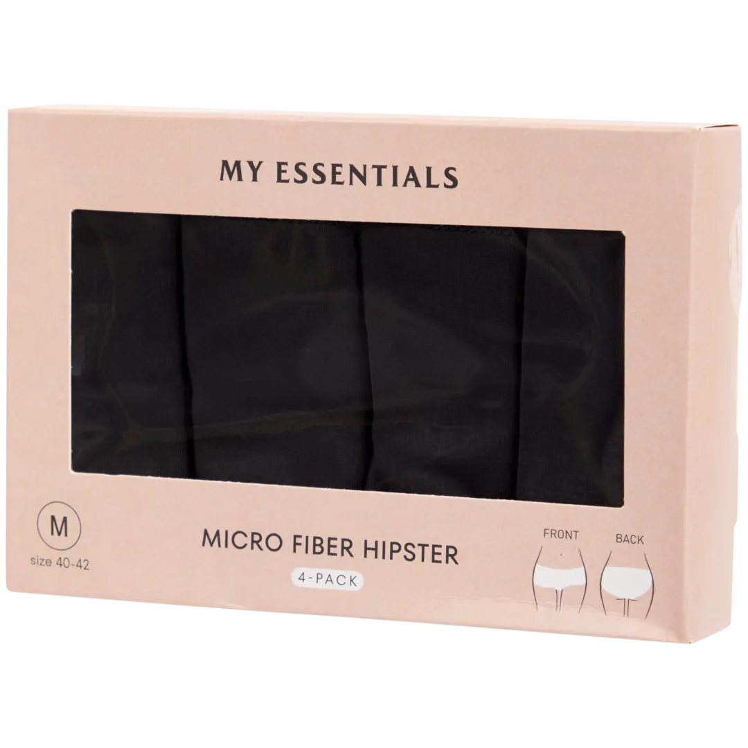 Mikrofaser-Hipster mit Spitze