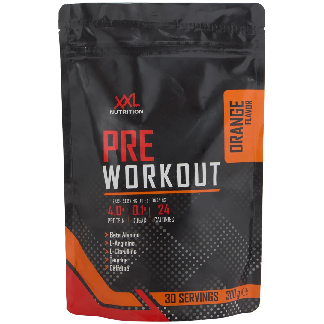 XXL Nutrition Pre-Workout Orange
