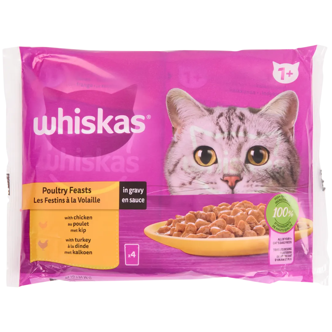 Bustine in salsa Whiskas Pollame