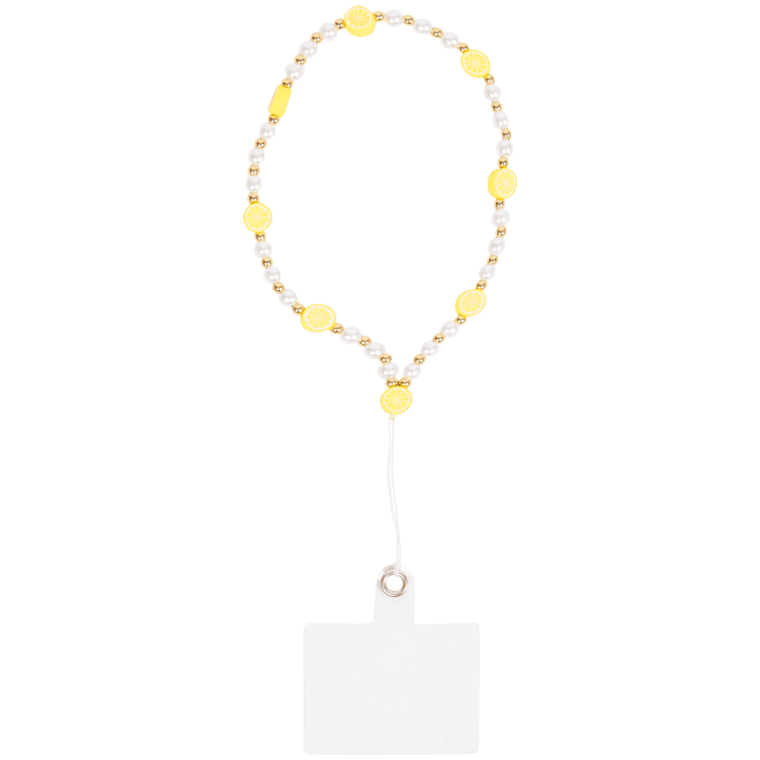 Cordão para telemóvel com contas Lab31