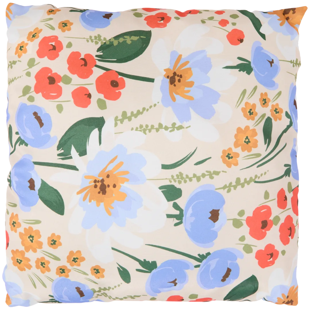 Pernă cu imprimeu floral 1