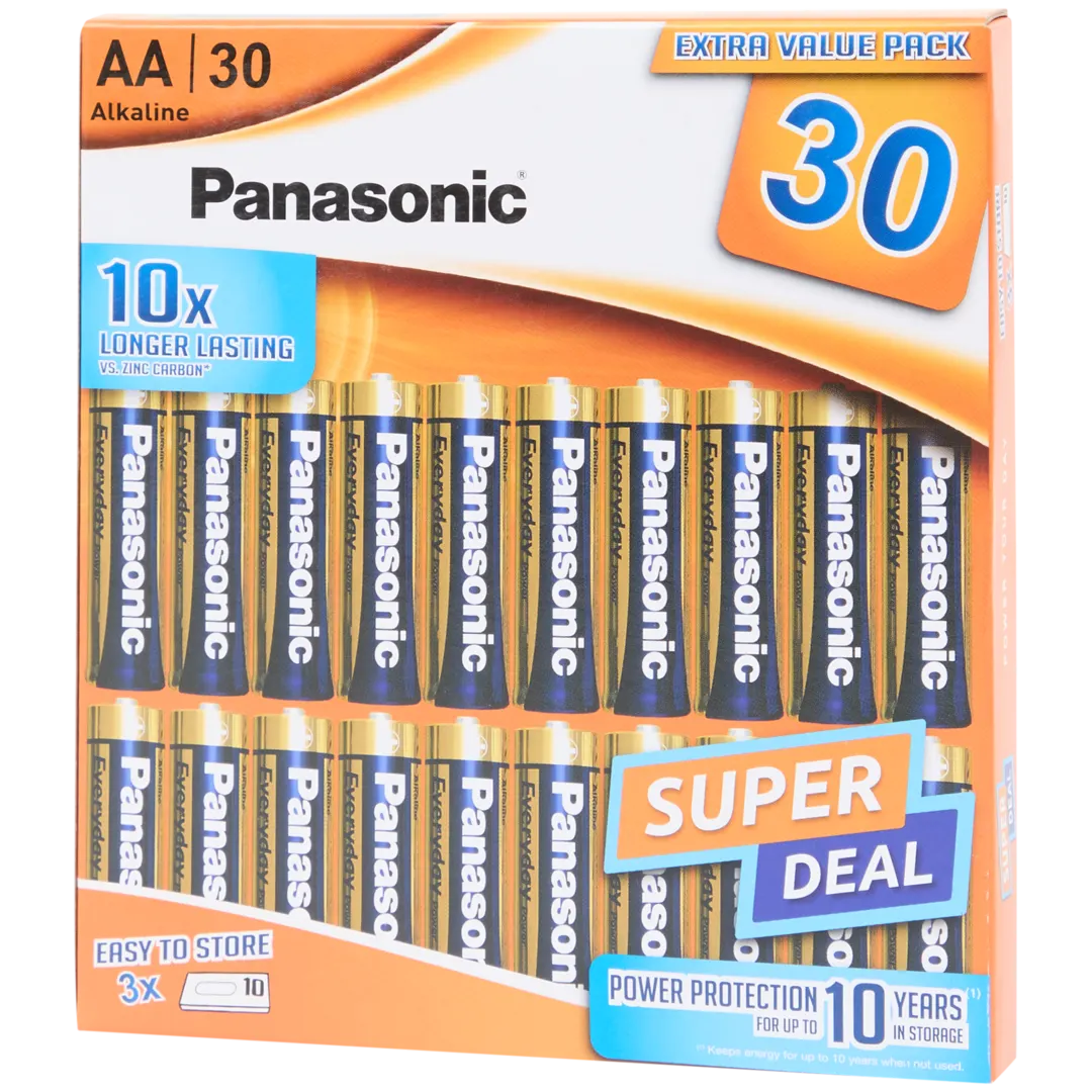 Panasonic alkaline batterijen AA 1