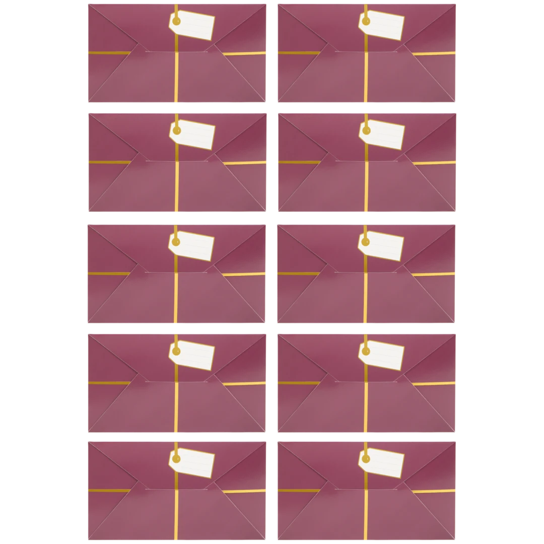 Enveloppes cadeaux Avec