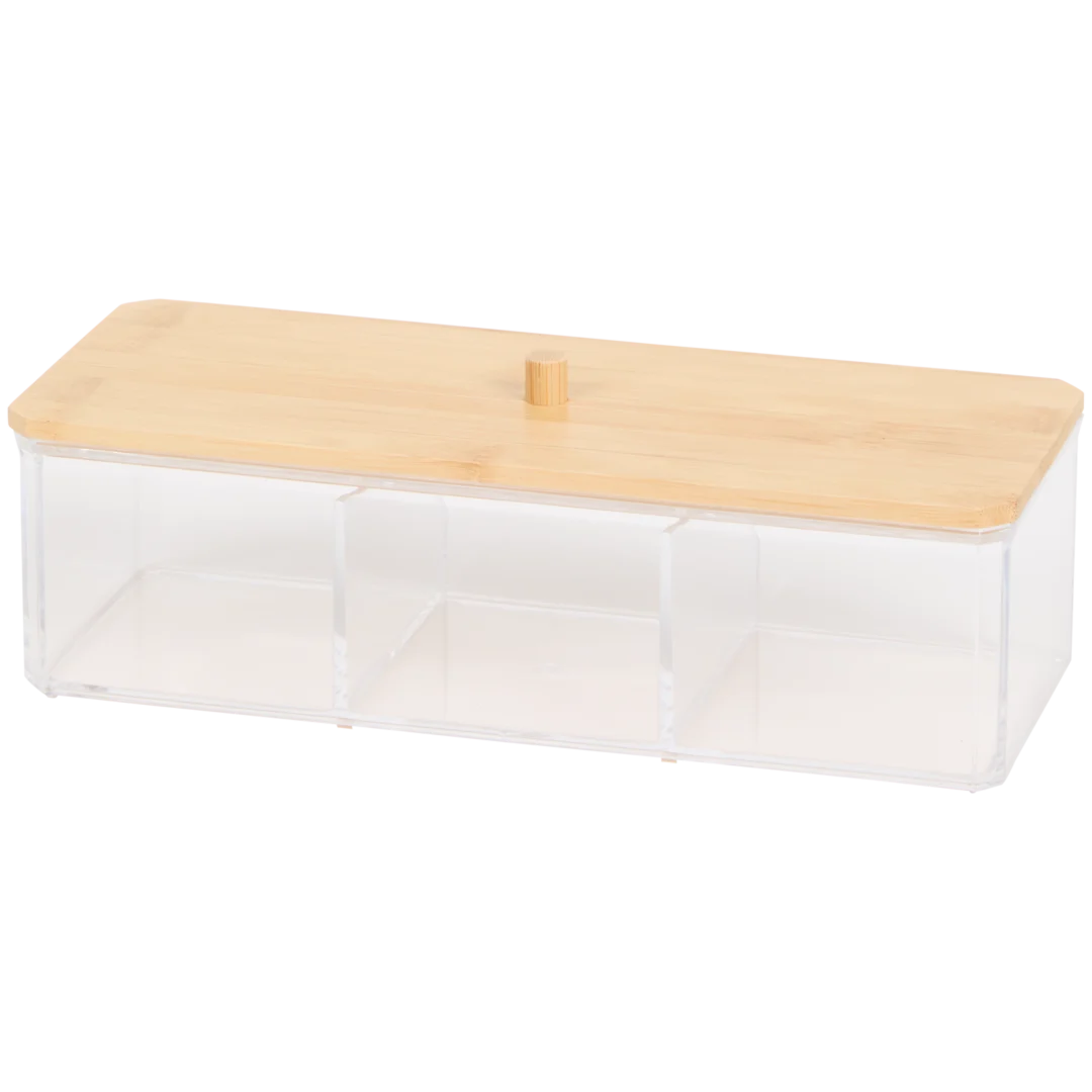 Organizer met bamboe deksel 1