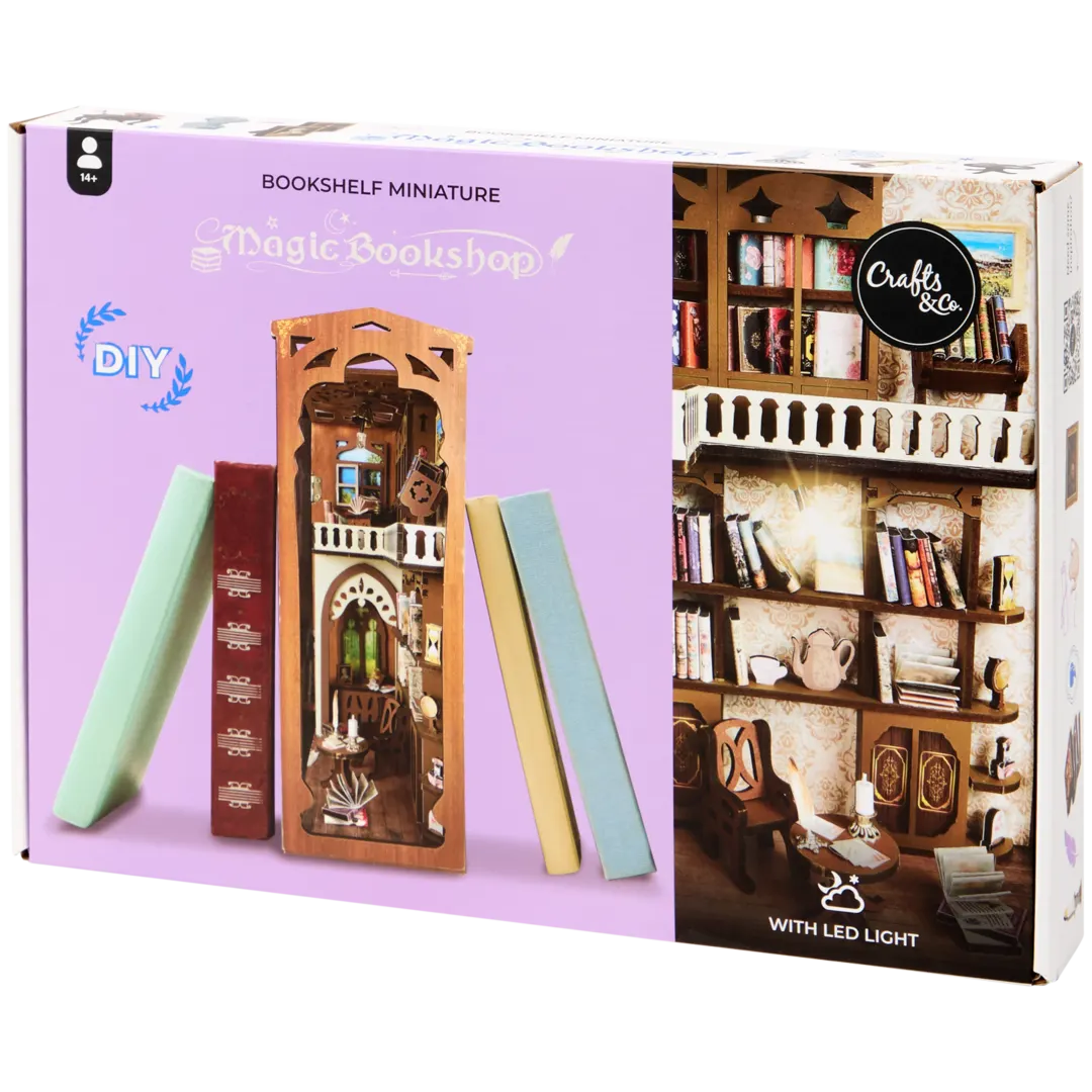 Crafts & Co maak je eigen boekenplank miniatuur 3