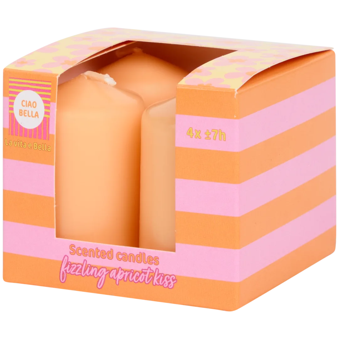 Bougies cylindriques parfumées 5