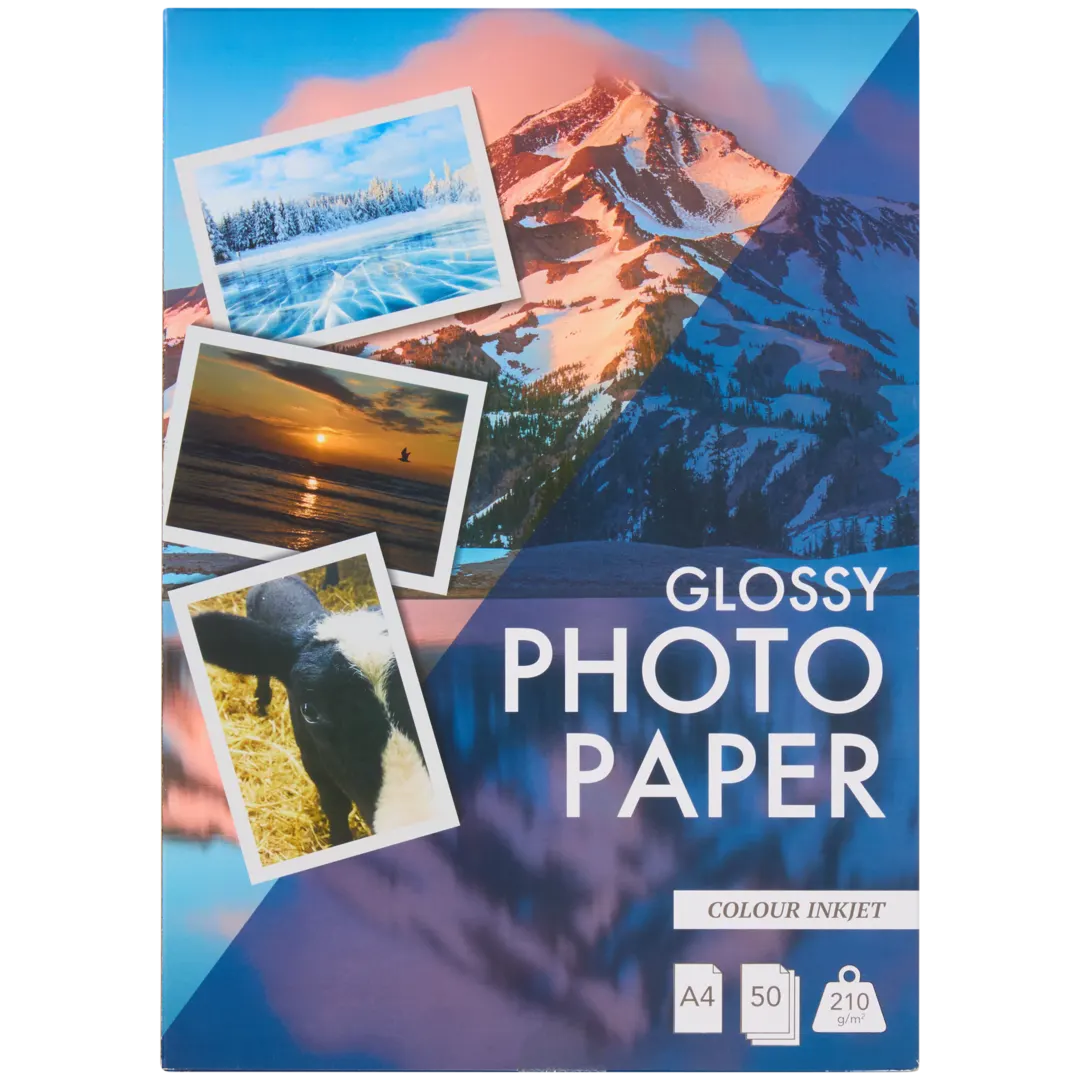 Papier photo brillant A4