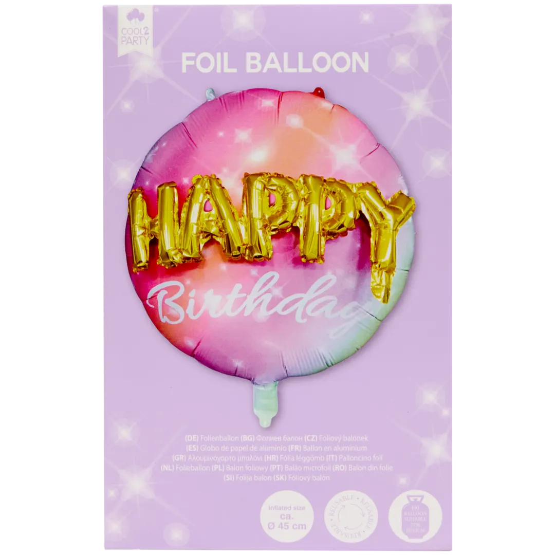 Palloncino Happy Birthday