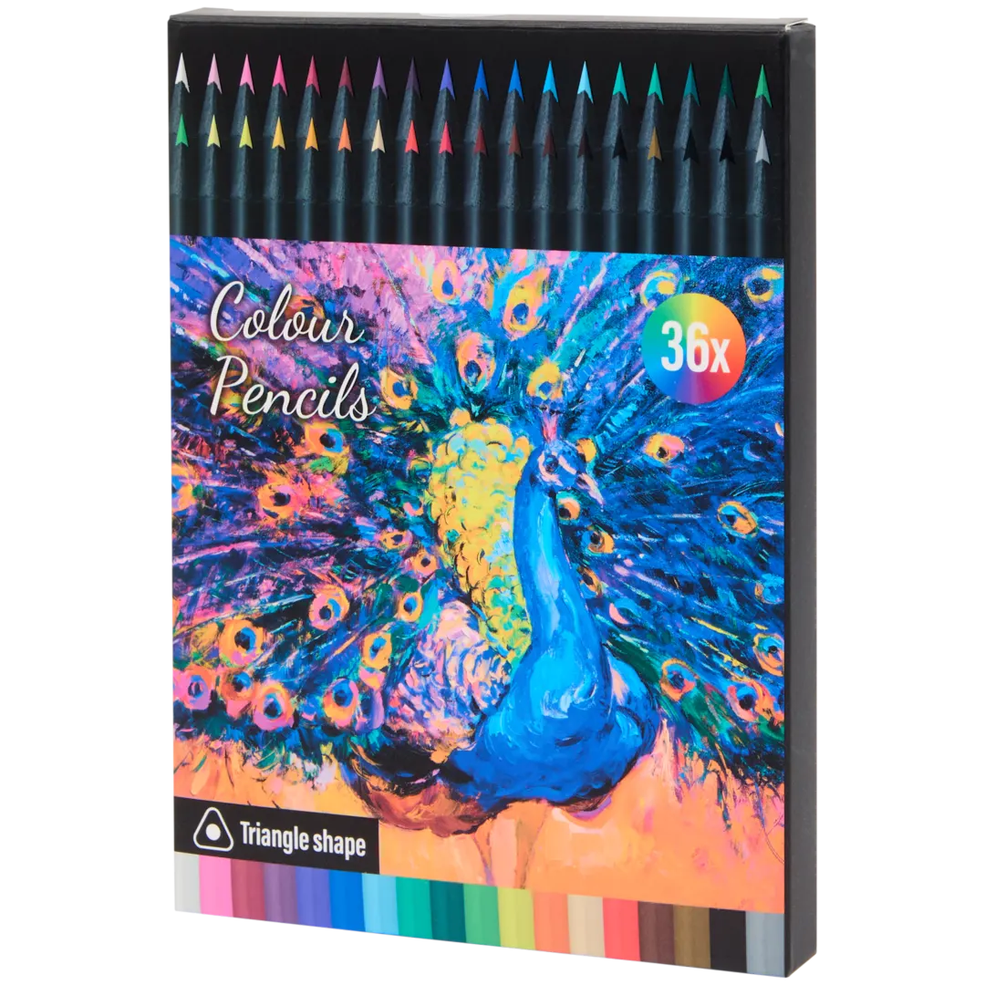 Dreieckige Buntstifte 1