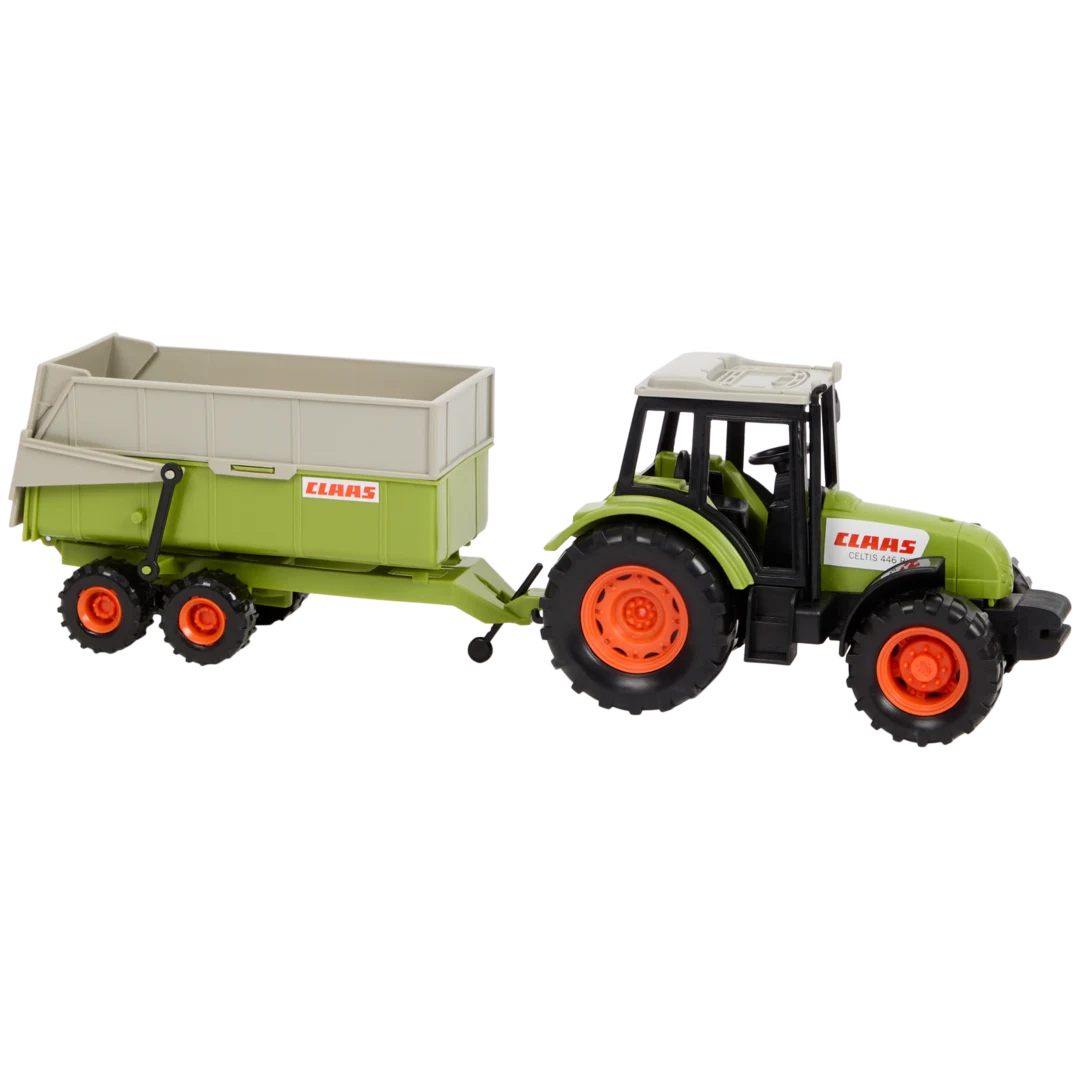 Dickie Toys Claas Traktor mit Anhänger