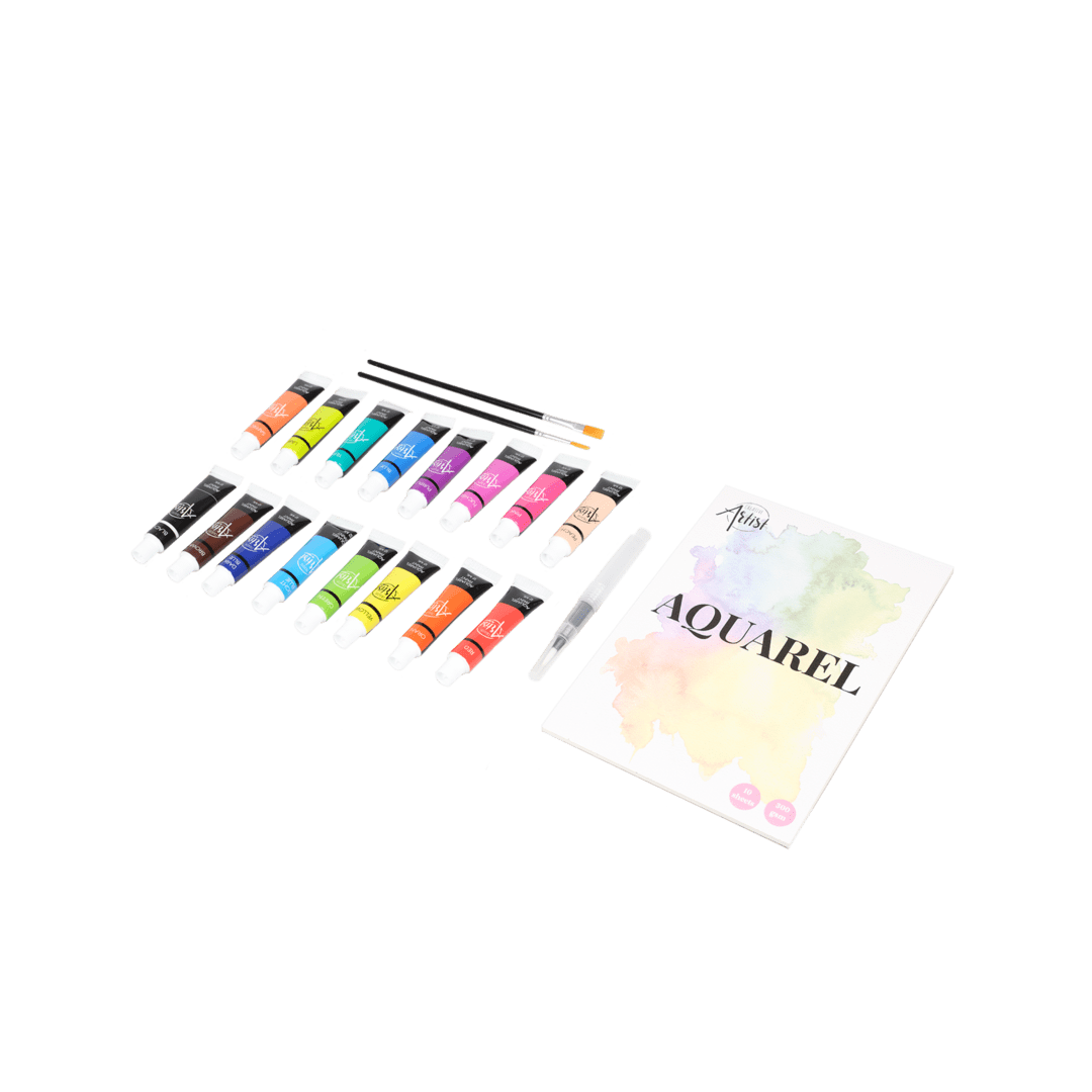 Aquarelverfset