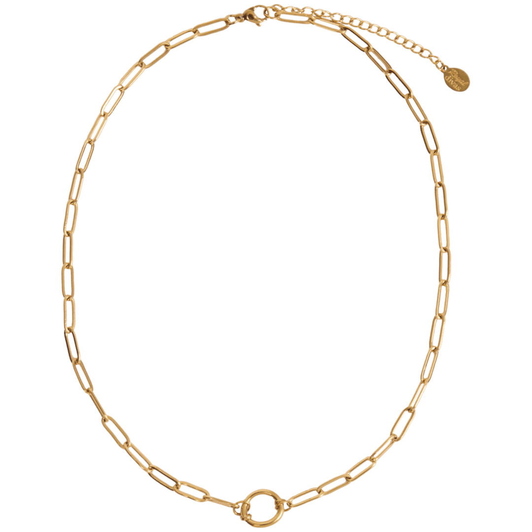 Viceroy Collana Donna In Acciaio Con Perle Di Cristallo E Sintetiche, Modello 14091C01019, Fashion