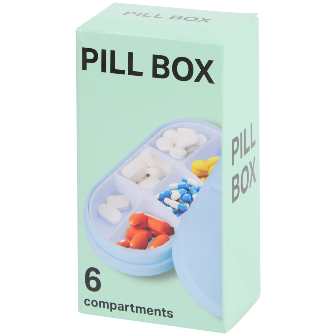 Pilulier à 6 compartiments 4