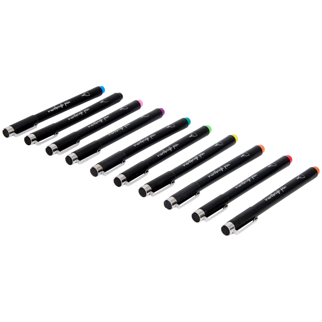 Pisaki z mikropędzelkową końcówką 1