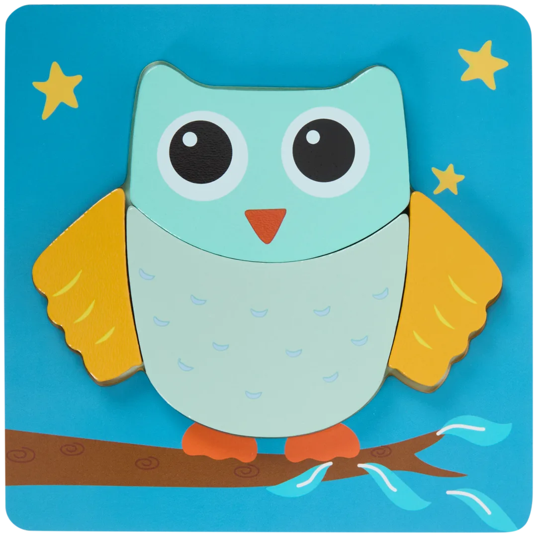 Drewniane puzzle dla dzieci