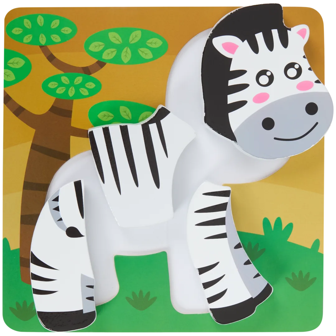 Drewniane puzzle dla dzieci