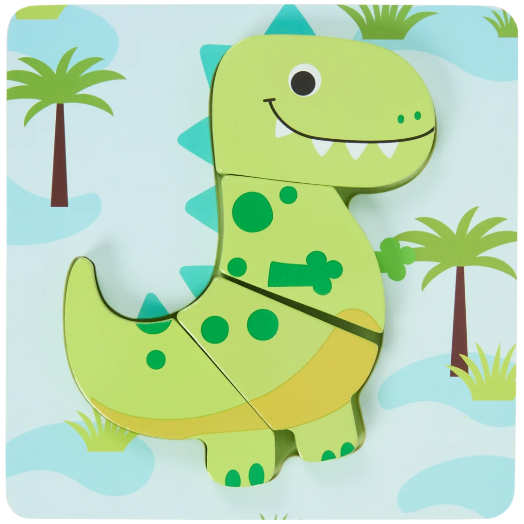 Drewniane puzzle dla dzieci