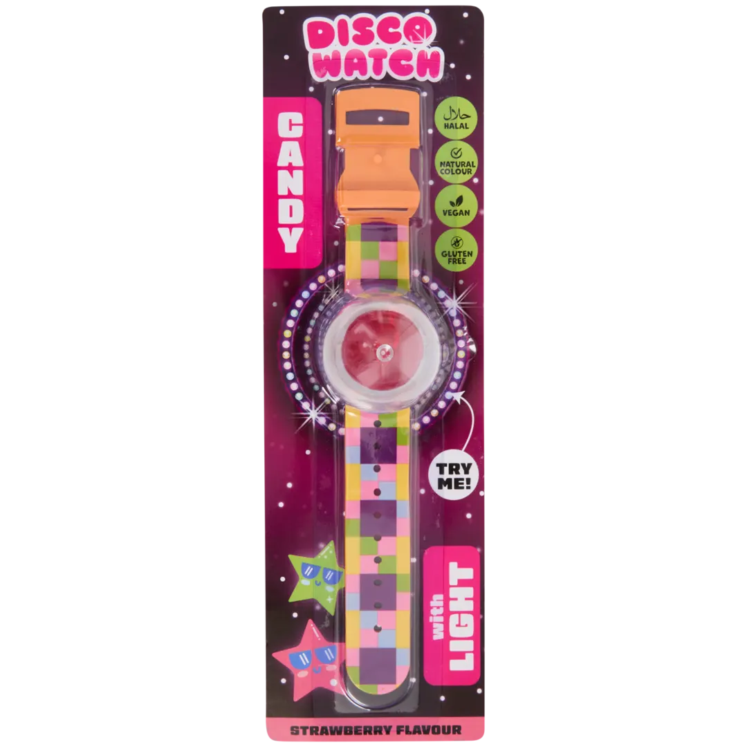 Orologio con caramelle Disco