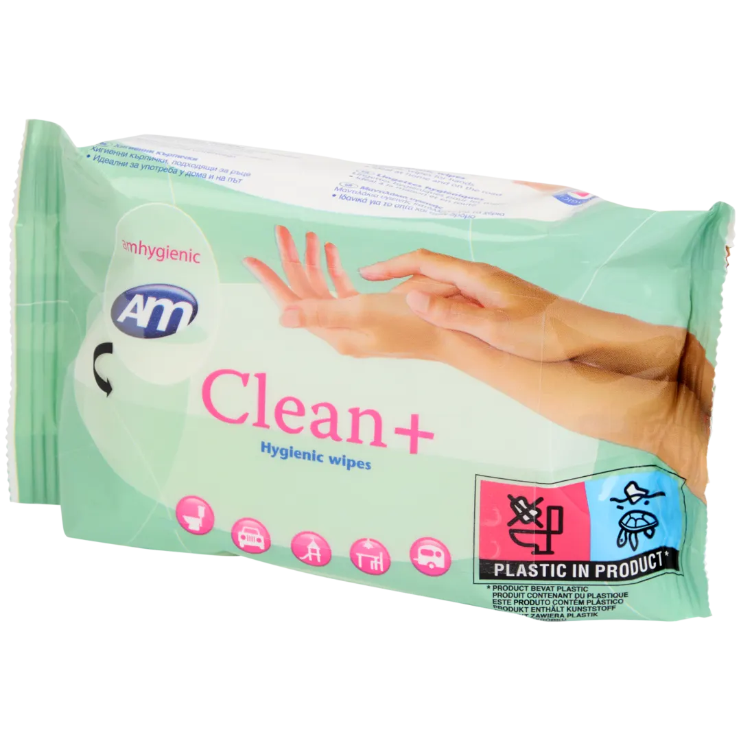 Lingettes hygiéniques Clean+ 1
