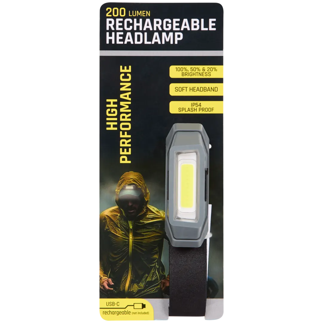 Lampe frontale rechargeable 3