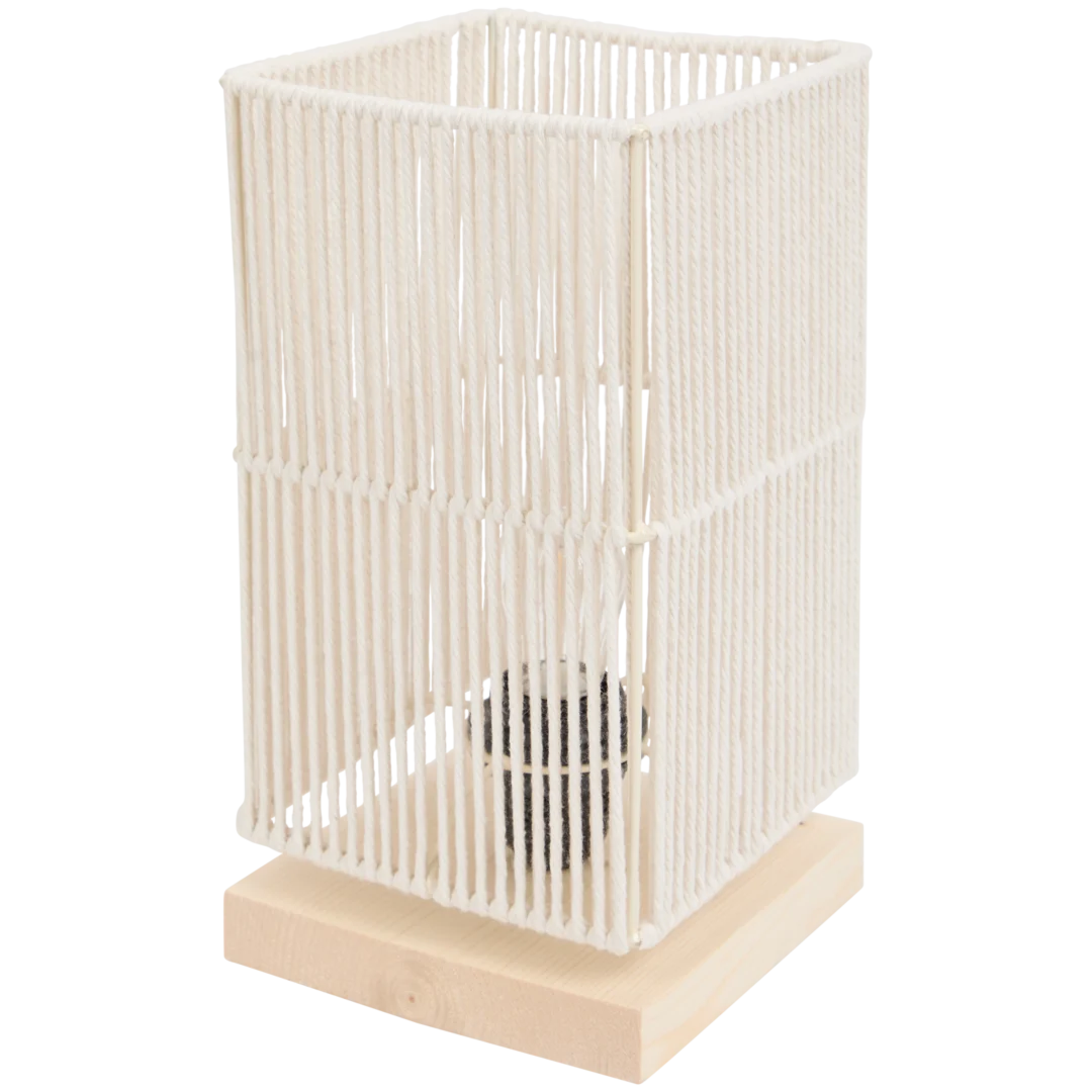 Lampe de table en bois 3