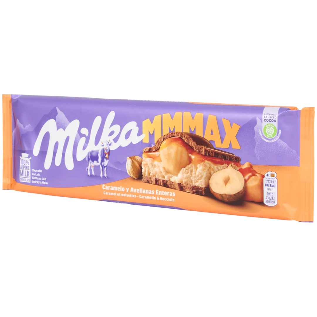 Milka MMMAX Karamela in lešnik