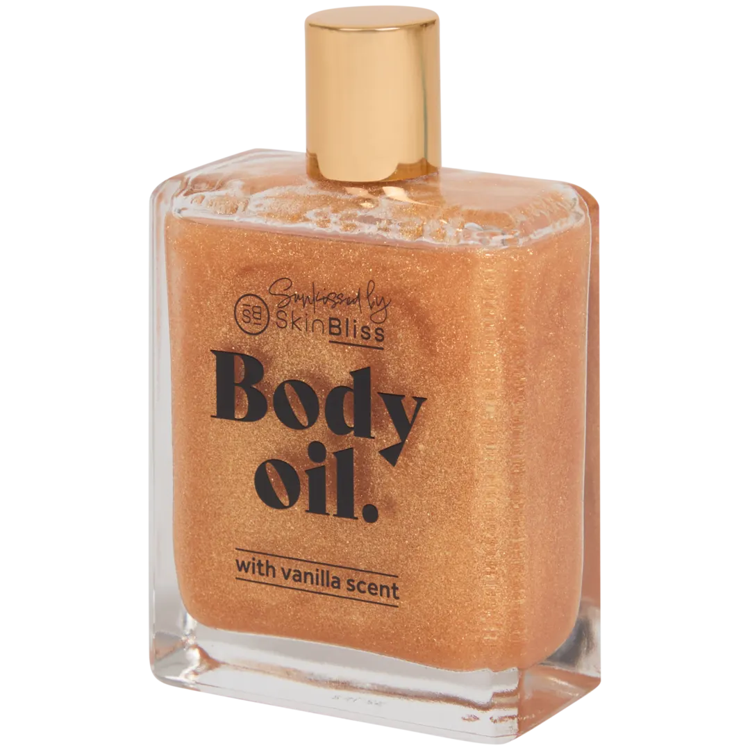 Skin Bliss Körperöl mit Glitzer