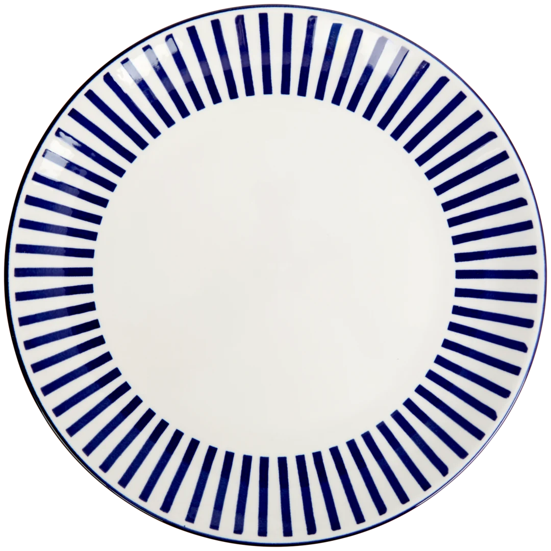 Piatto piano in porcellana