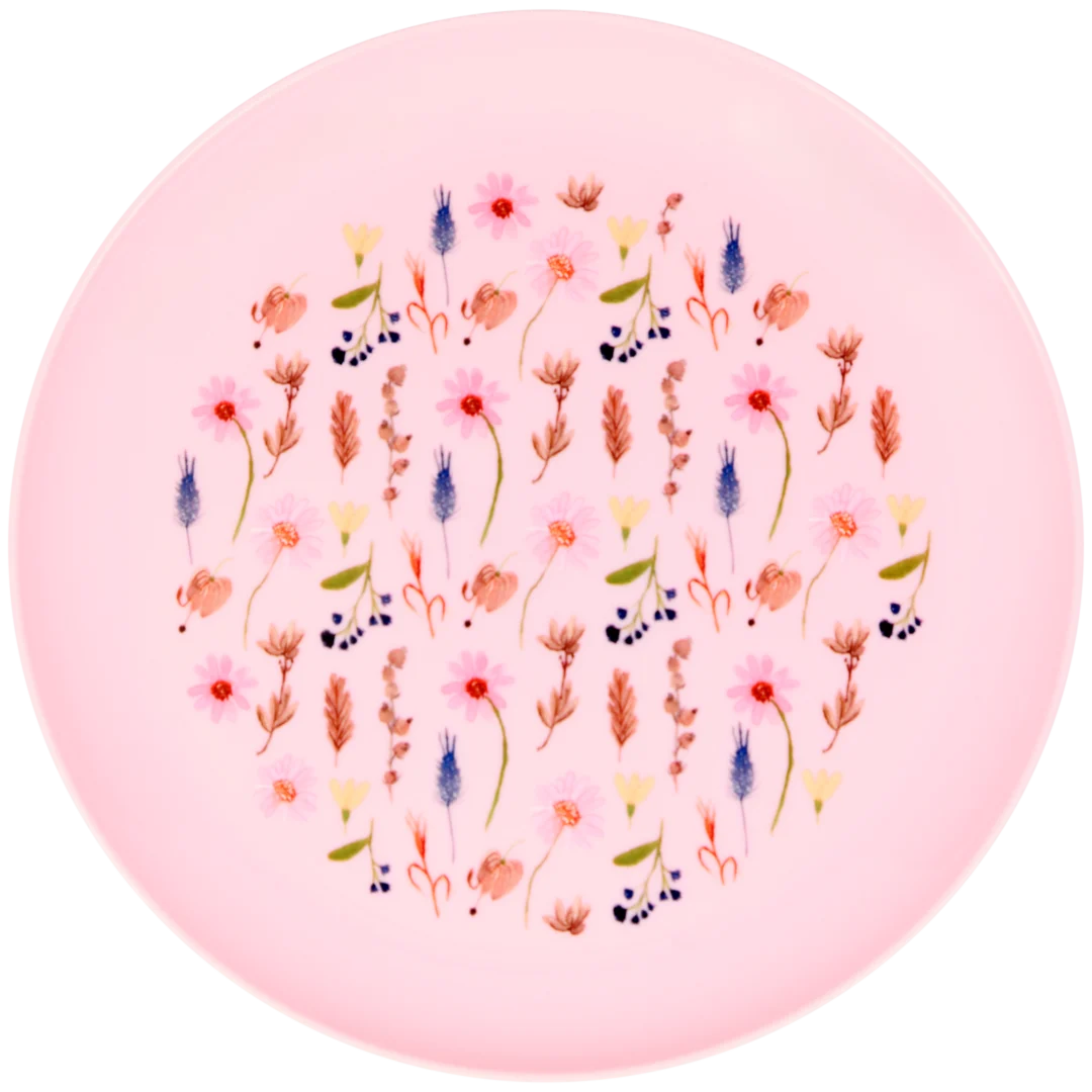 Kunststoffteller mit Print 3